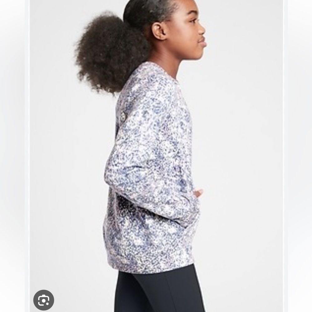 NWT Athleta Girl Energy Crew Neck Sweatshirt size XXL/16